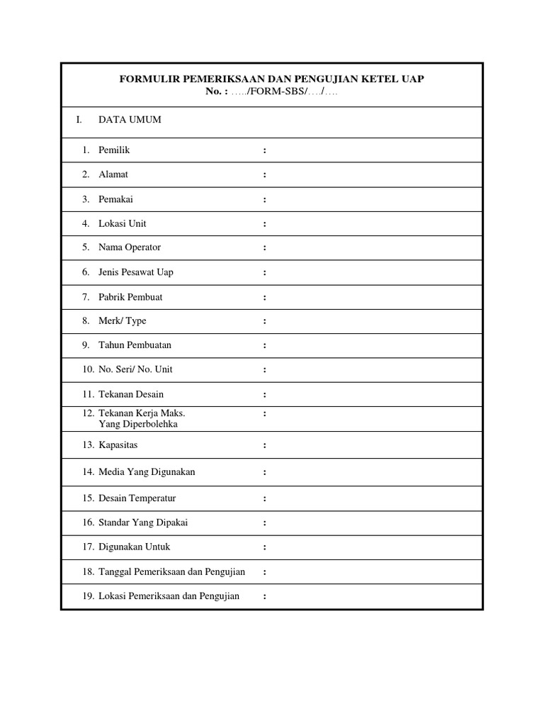 Form Pem | PDF