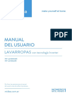 Manual Del Usuario Lavarropas WF LG110WSAR1