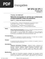 DTU 40.41 : Couverture Zinc Spécifications | PDF | Toit | Code de la ...