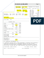 SimBrief Flight Dispatch Highlight