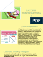 Razones trigonométricas y sus funciones