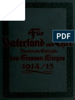 Fuer Vaterland Und Ehre - Illustrierte Geschichte Des Grossen Kriegs 1914 1915