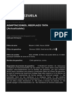 Adaptaciones Reeplazo Tata Actualizable - HTML