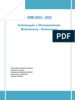 NBR6023 2018 Referencias