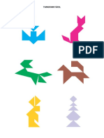 TANGRAM  FIGURAS fáceis