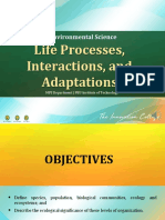 STPPT1 Life Processes Interactions and Adaptations