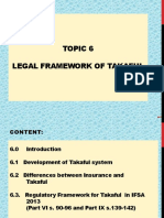 TOPIC 6-Legal FWork of Takaful - UPDATE FEB 2022 - Compressed