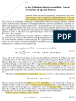 Murray-Turing Inestability