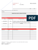 Folha de Serviços N-05 e 06 Da Empresa GROW