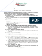 Avaliação Sumativa II - Utilizar Computador Pessoal