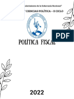 Politica Fiscal