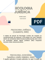 Psicologia Jurídica - Conceitos Iniciais