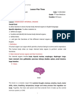 Lessonpl Anthr Ee: Humanbodyi Nternalorgans