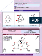 Organic Chemistry (Sample Output)