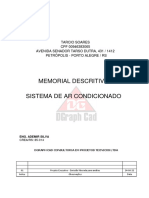 Sistema de ar condicionado e exaustão de sanitários