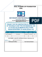 Geotechnical Studies of Foundation Soil: Bhygraph Geotechnique S. A