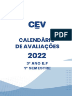 Calendário escolar 3o ano EF