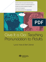 Give It A Go - Teaching Pronunciation To Adults