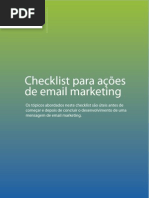 Checklist Para Acoes de Email Marketing