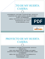 Proyecto de My Huerta Casera - Javier Landazury