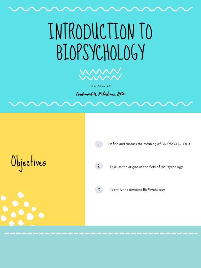 Introduction to Biopsychology Overview | PDF | Behavioral Neuroscience ...