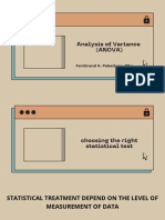 Analysis of Variance (ANOVA)