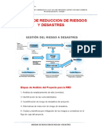 Medidas de Reduccion de Riesgos y Desastres