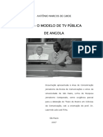 O Modelo Da TV Pública de Angola