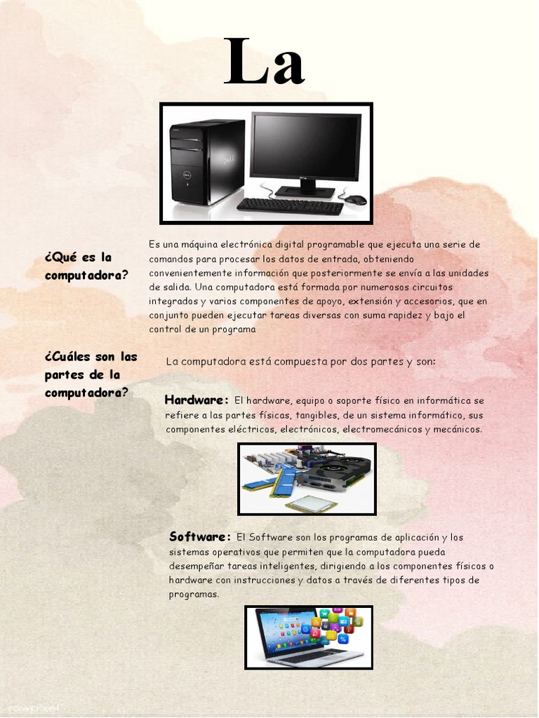 Ept - La Computadora | PDF | Hardware de la computadora | Software de ...