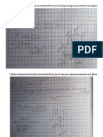 Dibuje Los Diagramas de Cortante y de Momento Flector para La Viga y Las Cargas Que Se Muestran en La Figura