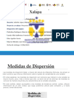 Medidas de Dispersión EQUIPO DE PROBABILIDAD