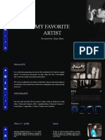 My Favorite Artist: Presented By: Eimy Mary