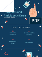 Pancreatic Hormones and DM Drugs