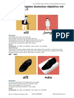 Die 200 Wichtigsten Deutschen Adjektive Mit Bildern PDF 1
