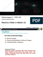 Electrics Fields in Matter 2