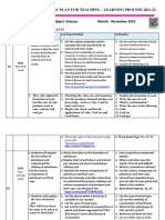 CH: 5 - C P: Alternative Academic Plan For Teaching - Learning Process 2021-22