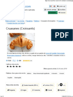 Cruasanes (Croissants)