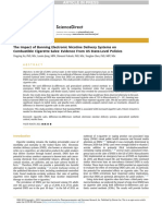 Impact of Banning Electronic Nicotine Delivery Systems