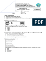 Ujian Sekolah SBDP Utama