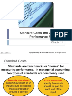 Chap011 Standard Costs and Operating Performance Measures