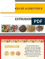 Extrusión de Alimentos