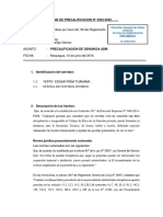 Modelo de Informe de Precalificacion