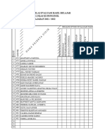 Format Nilai Evaluasi & Rentang Nilai 5 B