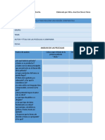 Plantilla para Elaborar Una Reseña Crítica Comparativa