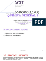 Clase 8. Química General I