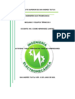 TEMA 5. - TIPOS DE COMPRESORES Tabla Comparativa