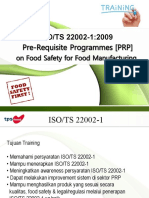 PRP (Iso TS 22002-1)