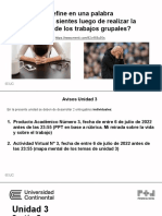 Semana 5 SP Liderazgo Compromiso, Energia y Diario Del Buen Tiempo