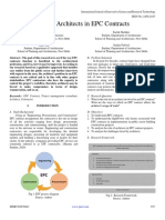 Role of Architects in EPC Contracts