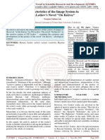 Characteristics of The Image System in N.S.Leskovs Novel On Knives